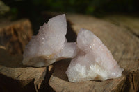 Natural Pale Lilac Spirit Quartz Clusters  x 20 From Boekenhouthoek, South Africa - Toprock Gemstones and Minerals