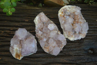 Natural Spirit Amethyst Quartz Clusters  x 3 From Boekenhouthoek, South Africa - Toprock Gemstones and Minerals