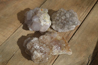 Natural Smokey Spirit Quartz Clusters x 3 From Boekenhouthoek, South Africa - Toprock Gemstones and Minerals