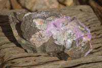 Natural Rough Stichtite Specimens x 2 From Barberton, South Africa - Toprock Gemstones and Minerals