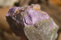 Natural Rough Stichtite Specimens x 2 From Barberton, South Africa - Toprock Gemstones and Minerals