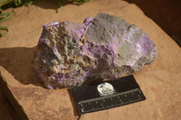 Natural Rough Stichtite Specimens x 2 From Barberton, South Africa - Toprock Gemstones and Minerals