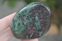 Polished Fluorescent Ruby Corundum In Chrome Verdite Free Forms x 4 From Zimbabwe - Toprock Gemstones and Minerals