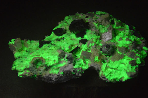 Natural Fluorescent Hyalite Opal Specimen x 1 From Erongo Mountains, Namibia - TopRock