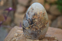 Polished Dendritic Agate Standing Free Forms  x 6 From Moralambo, Madagascar - Toprock Gemstones and Minerals