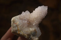 Natural Pale Lilac Spirit Quartz Clusters x 6 From Boekenhouthoek, South Africa - Toprock Gemstones and Minerals