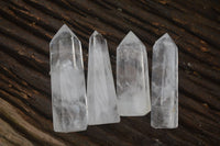 Polished Clear Quartz Crystal Points x 12 From Madagascar - Toprock Gemstones and Minerals