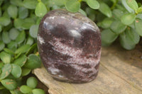 Polished Purple Lepidolite Standing Free Forms  x 6 From Zimbabwe - Toprock Gemstones and Minerals