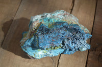 Natural Rough Shattuckite Cobbed Specimens x 6 From Kaokoveld, Namibia - Toprock Gemstones and Minerals