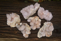 Natural Spirit Amethyst Quartz Clusters x 6 From Boekenhouthoek, South Africa - Toprock Gemstones and Minerals