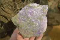 Natural Rough Stichtite & Serpentine Specimens x 3 From Barberton, South Africa - Toprock Gemstones and Minerals