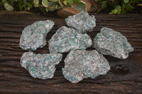 Natural Rare Emerald Mica In Matrix Cobbed Specimens x 6 From Mutoko, Zimbabwe - Toprock Gemstones and Minerals