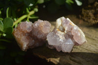 Natural Mixed Spirit Amethyst Quartz Clusters  x 12 From Boekenhouthoek, South Africa - Toprock Gemstones and Minerals