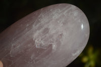 Polished Pink Rose Quartz Standing Free Forms x 2 From Antsirabe, Madagascar - Toprock Gemstones and Minerals