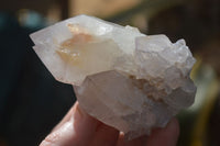 Natural Large White Cactus Flower Spirit Quartz Clusters x 12 From Boekenhouthoek, South Africa - Toprock Gemstones and Minerals