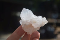 Natural White Spirit Cactus Quartz Clusters  x 12 From Boekenhouthoek, South Africa - Toprock Gemstones and Minerals