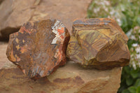 Natural Rough Nguni Jasper Cobbed Specimens  x 12 From Southern Africa - Toprock Gemstones and Minerals