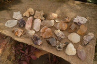 Natural Mixed Selection Of Quartz Specimens x 35 From Southern Africa - Toprock Gemstones and Minerals