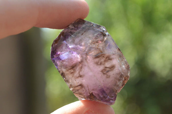 Natural Smokey Amethyst Quartz Crystals x 20 From Chiredzi, Zimbabwe - TopRock
