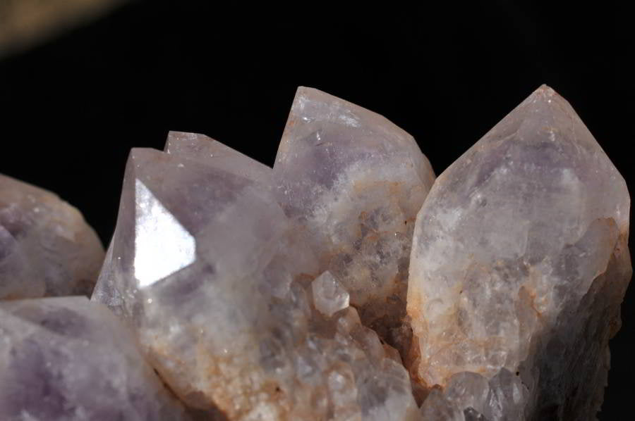 Natural Sugar Amethyst Phantom Clusters x 2 From Solwezi, Zambia - TopRock