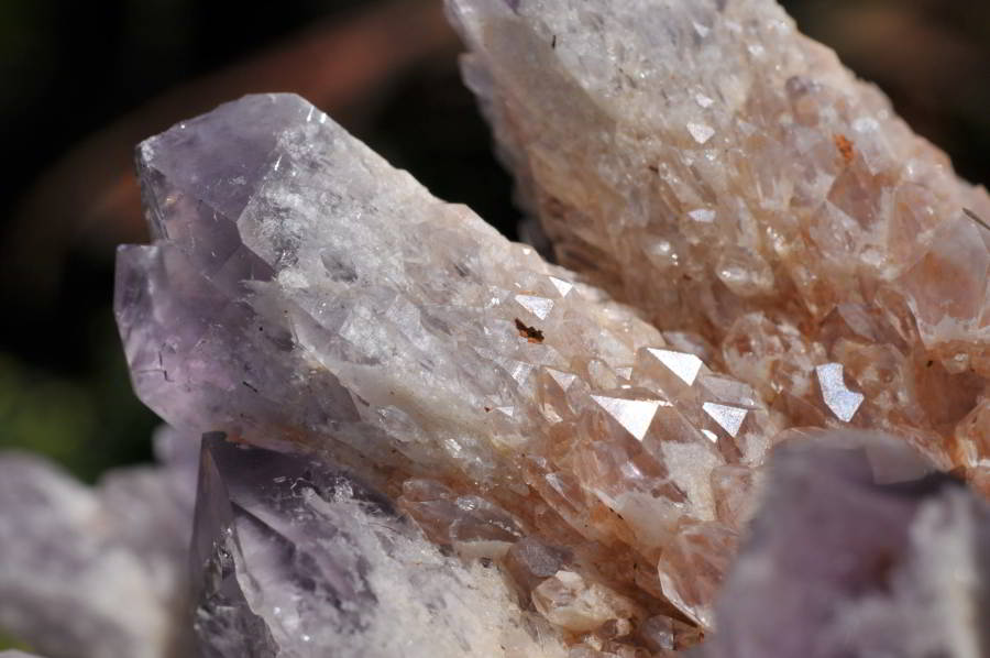 Natural Sugar Amethyst Phantom Clusters x 2 From Solwezi, Zambia - TopRock