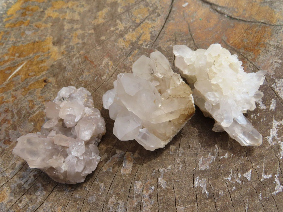 Natural Mixed Quartz Crystals x 35 From Southern Africa - TopRock