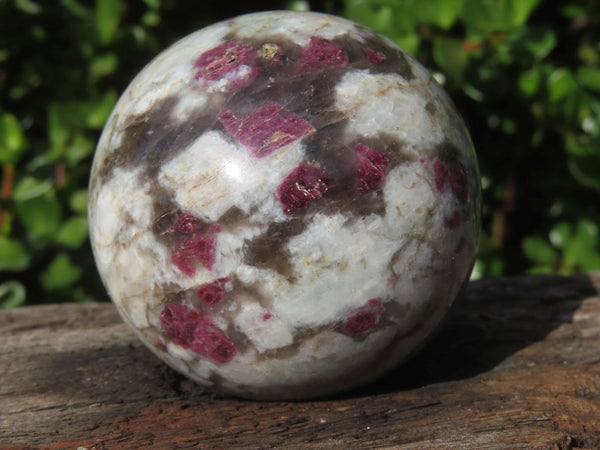 Polished Pink Tourmaline Rubellite Spheres x 4 From Madagascar - TopRock