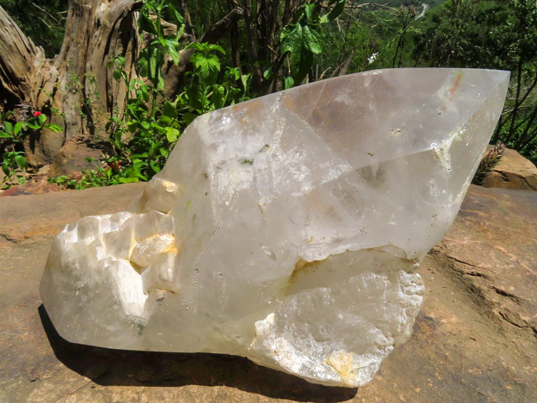 Natural Extra Large Groovy Double Terminated Quartz Crystal x 1 From Mozambique - TopRock