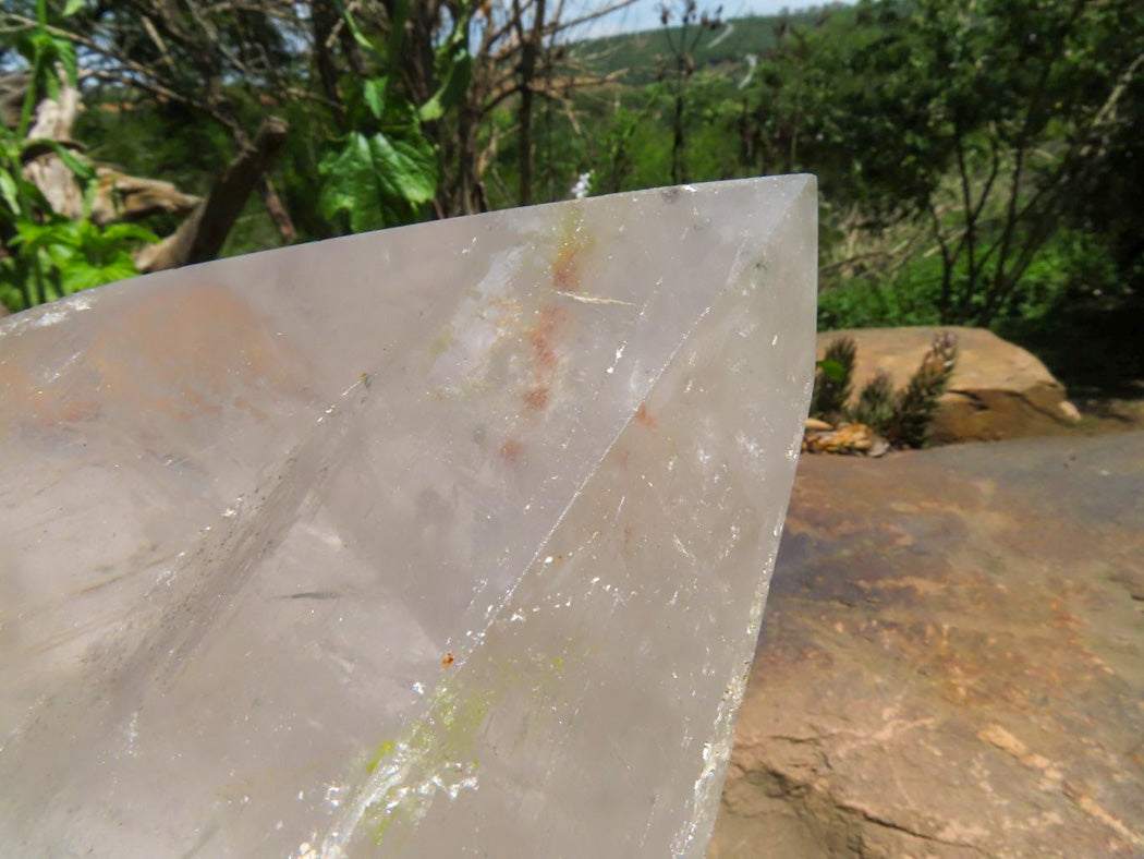 Natural Extra Large Groovy Double Terminated Quartz Crystal x 1 From Mozambique - TopRock