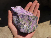 Natural Rough Stichtite & Serpentine Specimens x 3 From Barberton, South Africa - Toprock Gemstones and Minerals