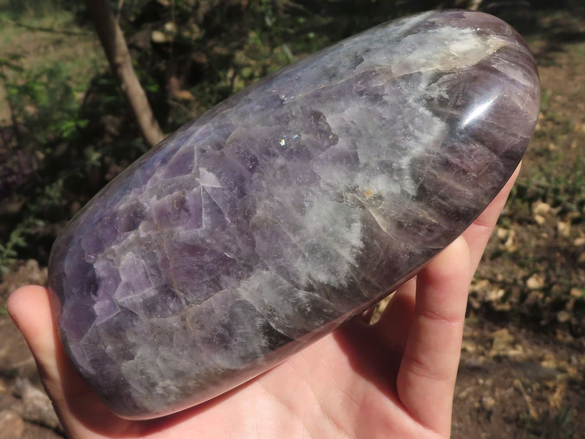 Polished Dream Amethyst Standing Free Form x 1 From Madagascar - TopRock