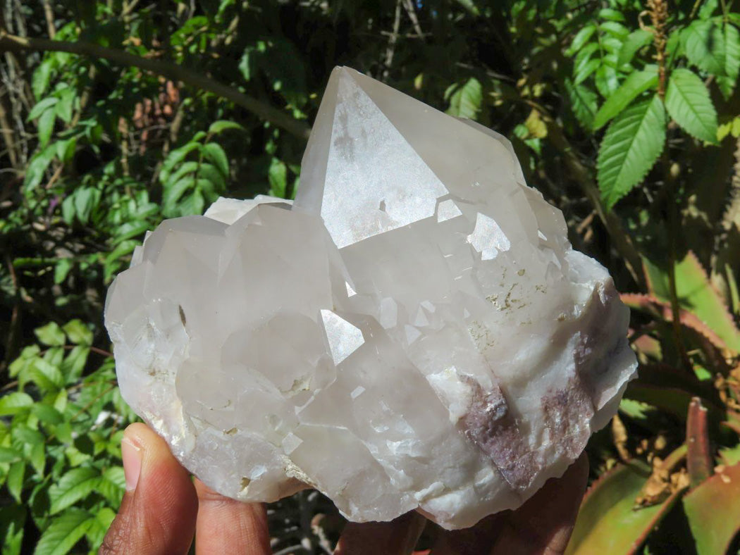 Natural Zimbabwe Quartz Crystal Clusters x 3 From Zimbabwe - TopRock