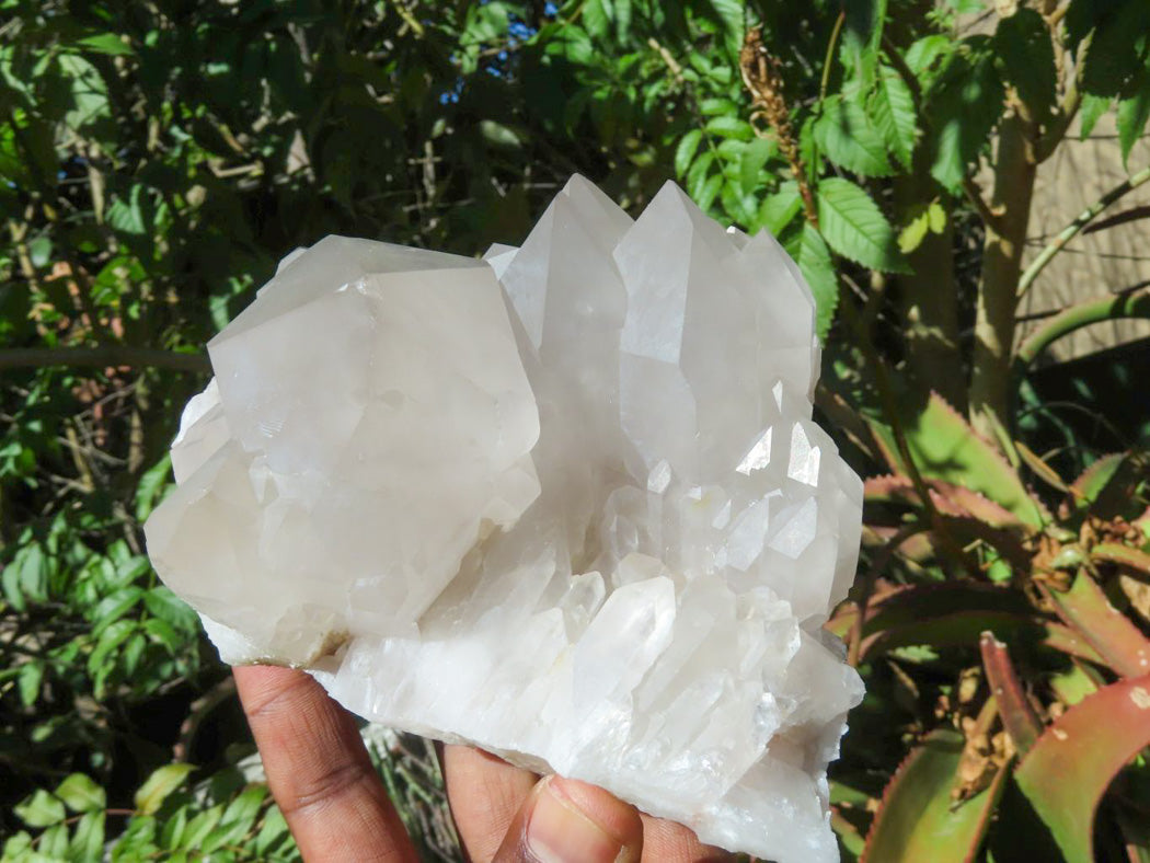 Natural Zimbabwe Quartz Crystal Clusters x 3 From Zimbabwe - TopRock