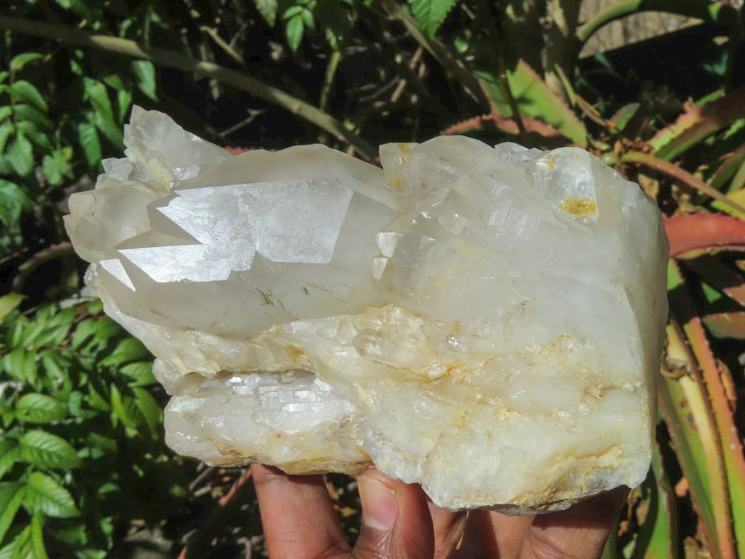 Natural Zimbabwe Quartz Crystal Clusters x 3 From Zimbabwe - TopRock