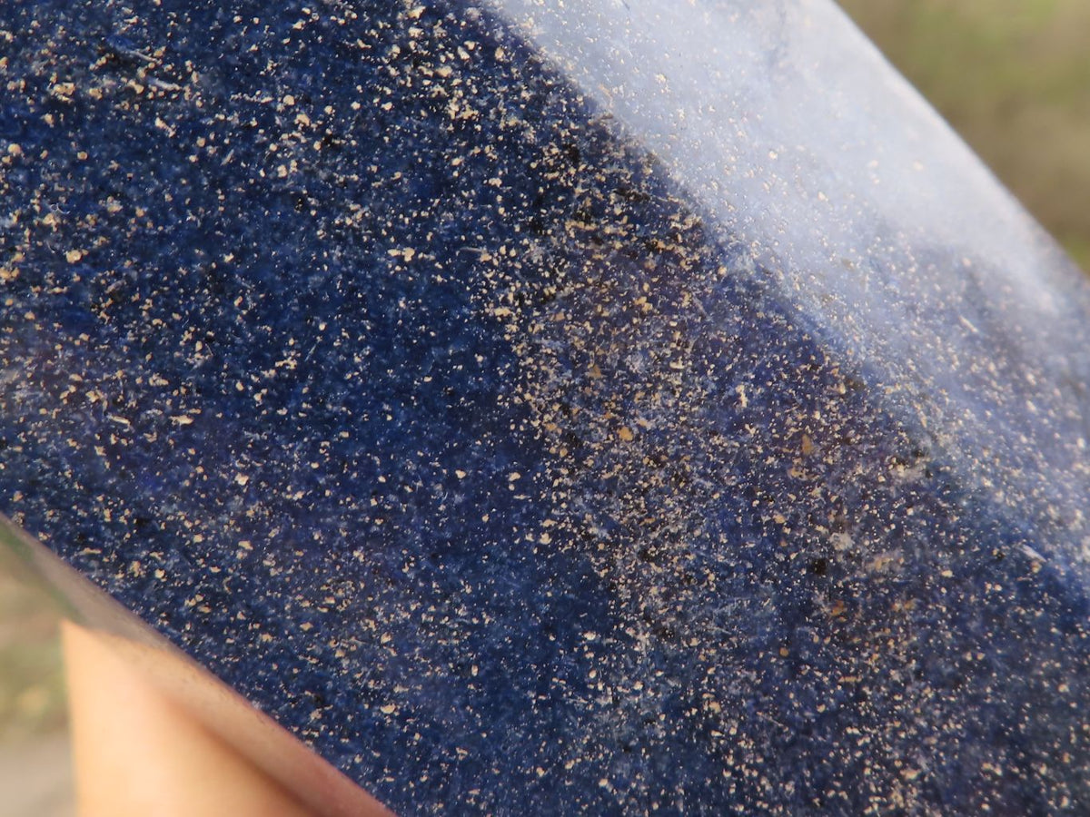Polished Lovely Tall Lazulite Tower x 1 From Madagascar - TopRock