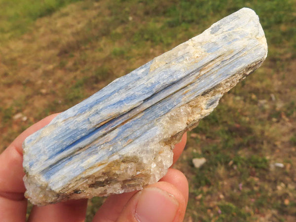 Natural Blue Kyanite Crystals In Schist Specimens  x 9 From Zimbabwe - TopRock