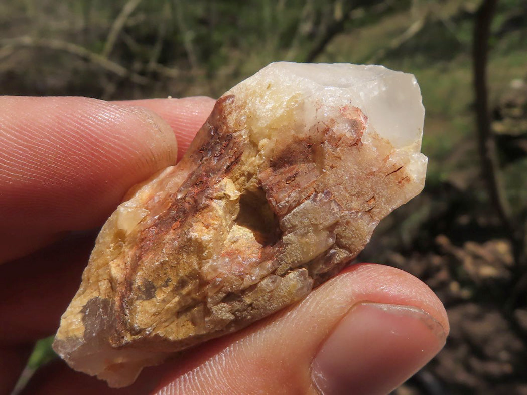 Natural Single Pineapple Quartz Crystals x 70 From Antsirabe, Madagascar - TopRock