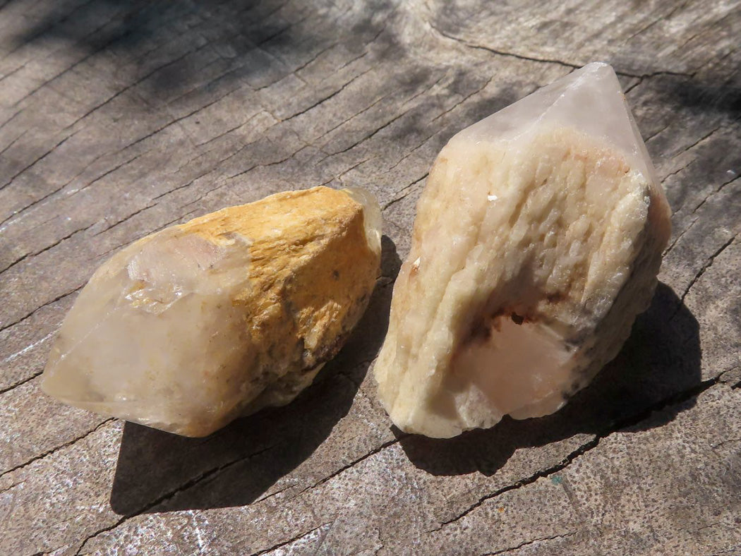 Natural Single Pineapple Quartz Crystals x 70 From Antsirabe, Madagascar - TopRock