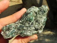 Natural Rare Emerald Mica In Matrix Cobbed Specimens x 6 From Mutoko, Zimbabwe - Toprock Gemstones and Minerals