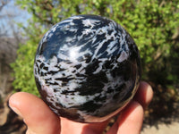 Polished Merlinite Gabbro Spheres  x 4 From Ambatondrazaka, Madagascar - Toprock Gemstones and Minerals