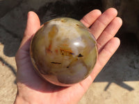 Polished Agate Spheres x 2 From Madagascar - Toprock Gemstones and Minerals