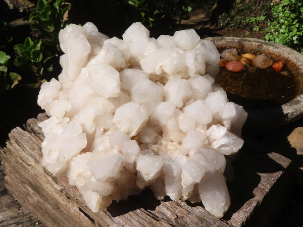 Natural Extra Large Candle Quartz Cluster  x 1 From Madagascar - Toprock Gemstones and Minerals 