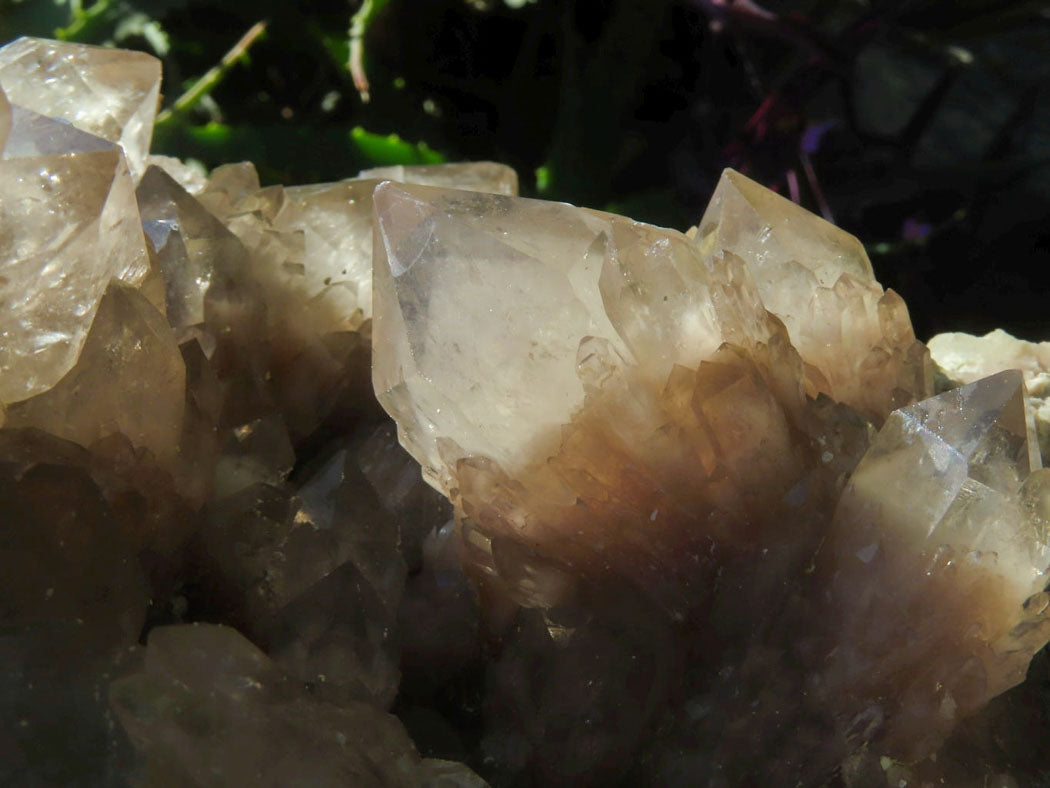 Natural Extra Large White Phantom Smokey Quartz Cluster x 1 From Luena, Congo - TopRock