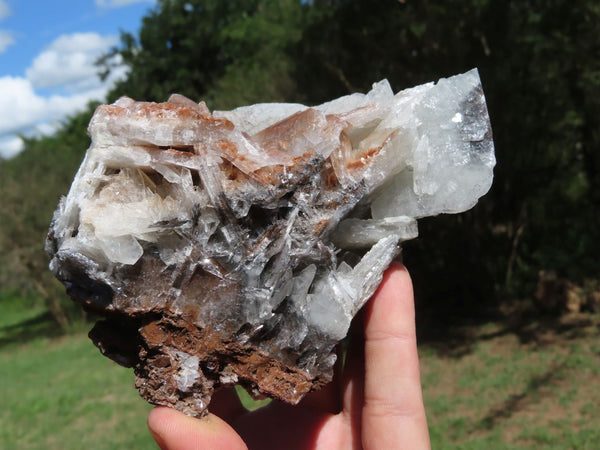 Natural Crystalline Barite Specimens x 4 From Tenke Fungurume, Congo - TopRock
