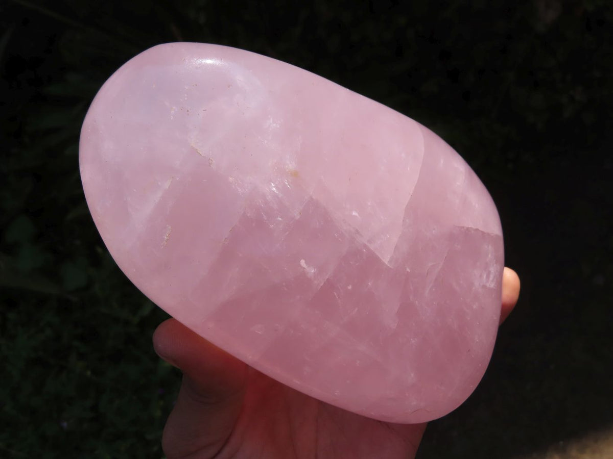 Polished Stunning Pink Rose Quartz Standing Free Form x 1 From Madagascar - TopRock