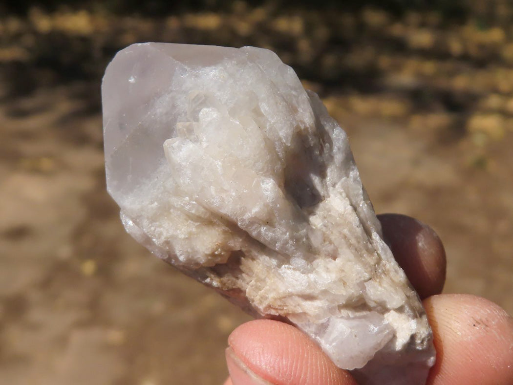 Natural Single Pineapple Quartz Crystals x 35 From Antsirabe, Madagascar - TopRock