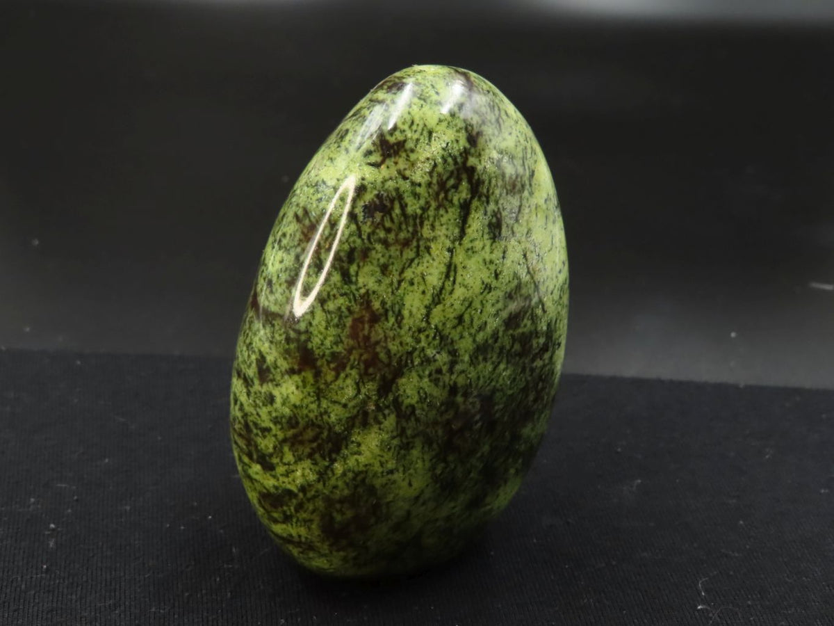 Polished Leopard Stone Standing Free Forms x 3 From Zimbabwe - TopRock