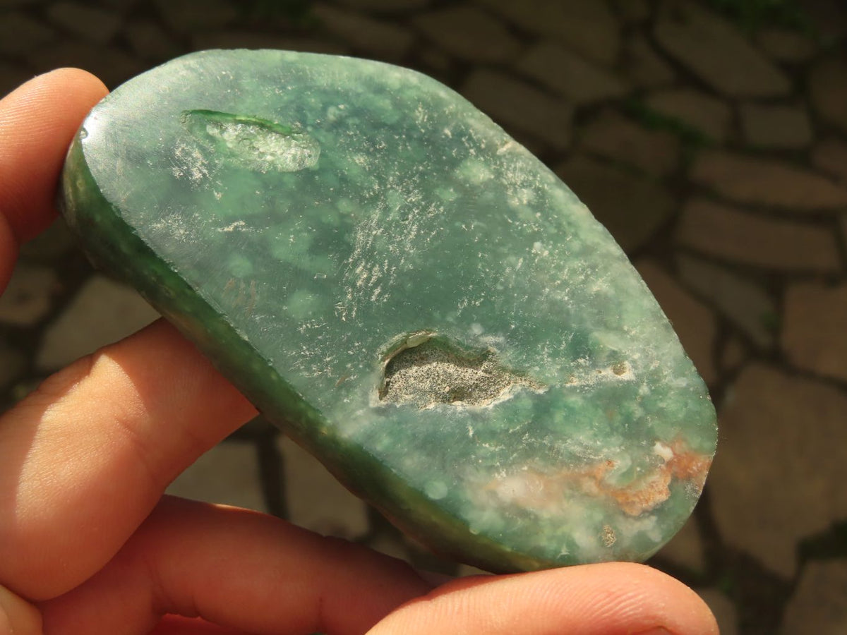 Polished Green Mtorolite "AKA Chrome/Emerald Chrysoprase" Plates x 10 From Zimbabwe - TopRock