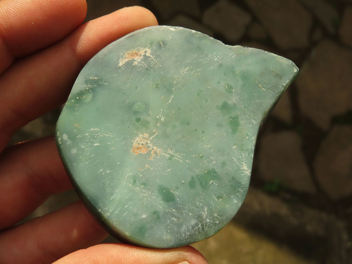 Polished Green Mtorolite "AKA Chrome/Emerald Chrysoprase" Plates x 10 From Zimbabwe - TopRock