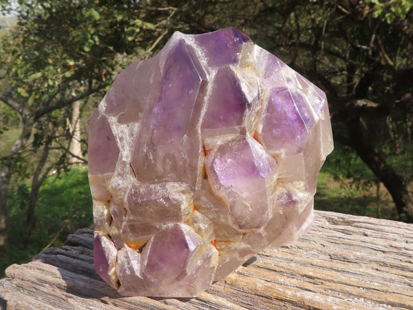 Polished Gorgeous Large Cascading Window Amethyst Crystal  x 1 From Akansobe, Madagascar - TopRock